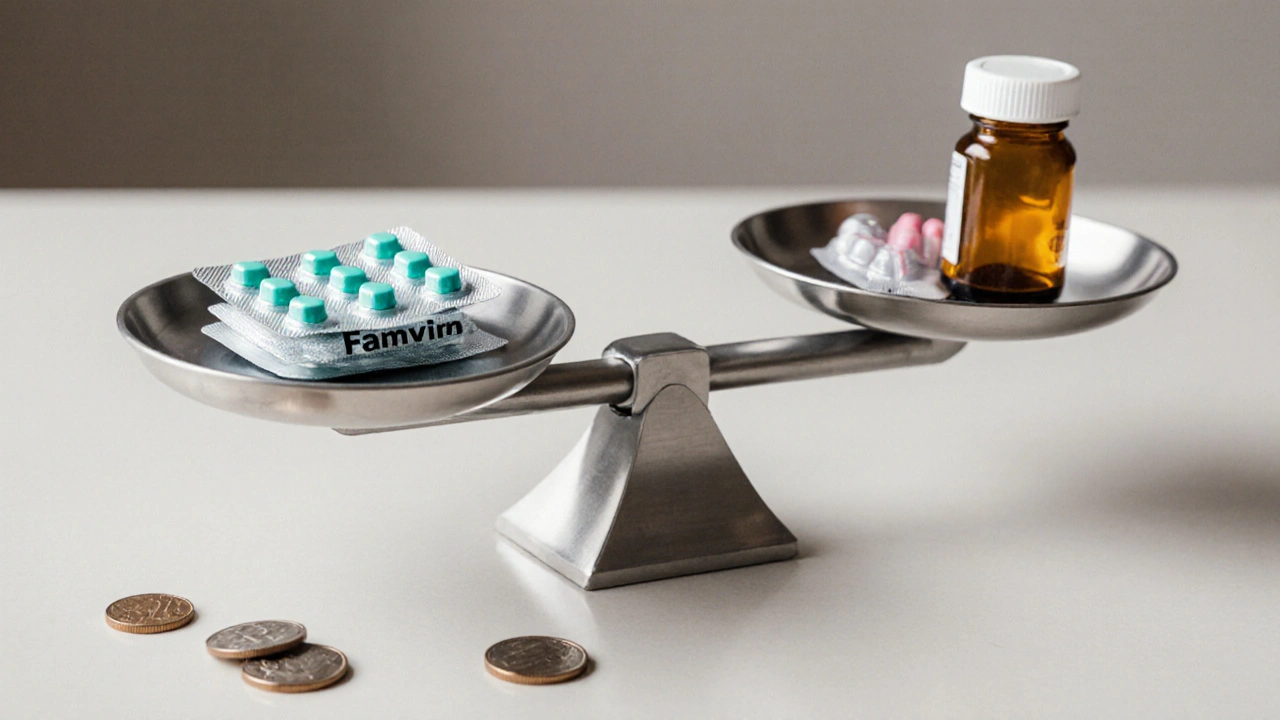 Comparison Table - Famvir vs Common Alternatives