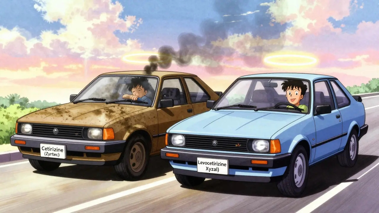 Cetirizine vs Levocetirizine: Which Causes Less Drowsiness and Why