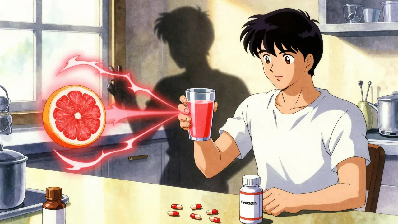 Grapefruit and Statins: What You Need to Know About the Dangerous Interaction