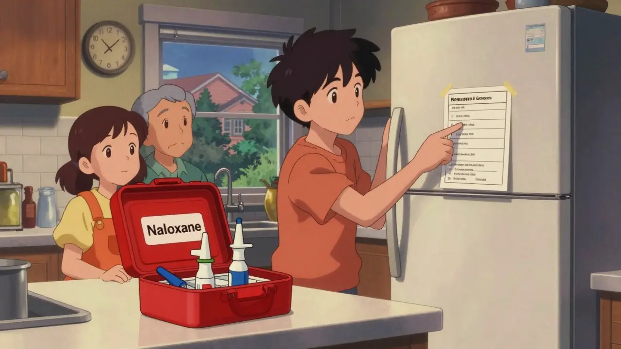 How to Create a Family Overdose Emergency Plan for Medications